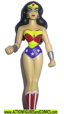 justice league unlimited WONDER WOMAN 3 inch die cast metal