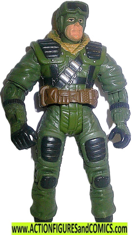 gi joe FROSTBITE 2002 Green v6 repaint snow arctic trooper