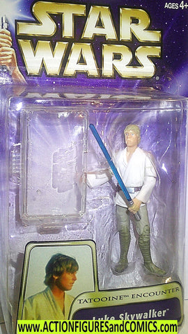 star wars action figures LUKE SKYWALKER 2003 hall of fame moc
