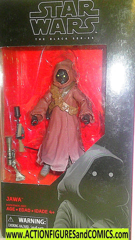 Star Wars action figures JAWA Black Series jawas moc mib
