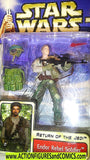 star wars action figures ENDOR REBEL SOLDIER 2002 blond moc