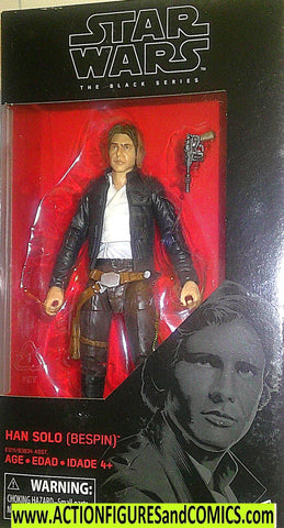 Star Wars action figures HAN SOLO Bespin 6 inch moc mib