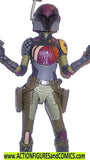 star wars action figures SABINE REN Black Series 2016 mandalorian