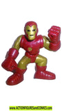 Marvel Super Hero Squad IRON MAN gold red avengers 012