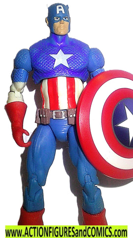 marvel universe CAPTAIN AMERICA light blue 2011