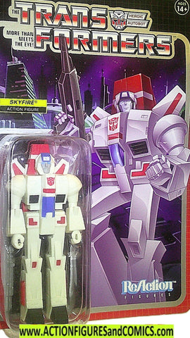 Transformers Reaction SKYFIRE 2019 Super7 g1 jetfire jet moc