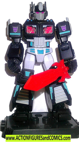 Transformers NEMESIS PRIME 4 inch Blokees black red optimus
