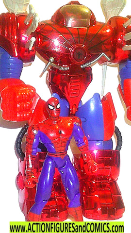 Spider-man the Animated series EXO SUIT Robot armor 9 inch