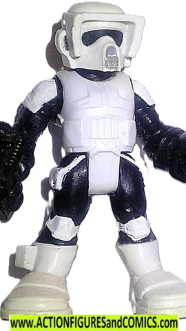 STAR WARS galactic heroes BIKER SCOUT imperial trooper