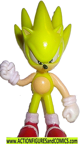 SONIC The Hedgehog SUPER SONIC 2008 2.5 inch Jazwares