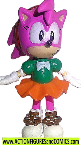 SONIC The Hedgehog AMY 2008 2.5 inch Jazwares pink