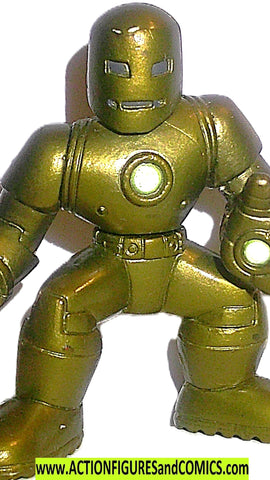 Marvel Super Hero Squad IRON MAN 1st app GOLD armor