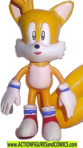 SONIC The Hedgehog TAILES 2008 2.5 inch Jazwares yellow