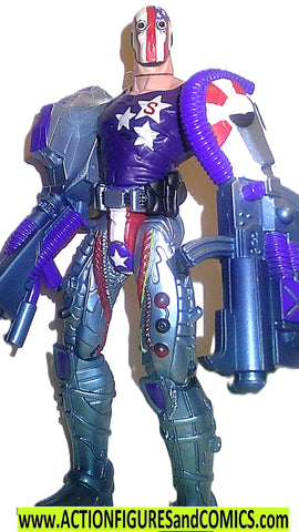 Spawn SUPER PATRIOT 1995 BLUE variant series 6 McFarlane moc