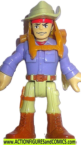 Jurassic World ALAN GRANT Imaginext with backpack movie