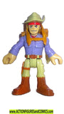Jurassic World ALAN GRANT Imaginext with backpack movie