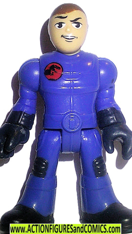 Jurassic World PARK WORKER Imaginext dark blue 2018