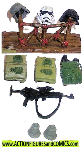 star wars action figures ENDOR EWOK weapon accessory 2004