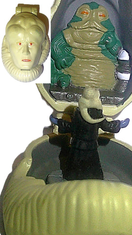 star wars micromachines BIB FORTUNA Head Jabba the Hutt