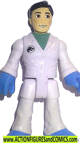 Jurassic World DR WU Imaginext from scan glow dino playset