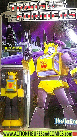 Transformers Reaction BUMBLEBEE 2020 Super7 g1 moc