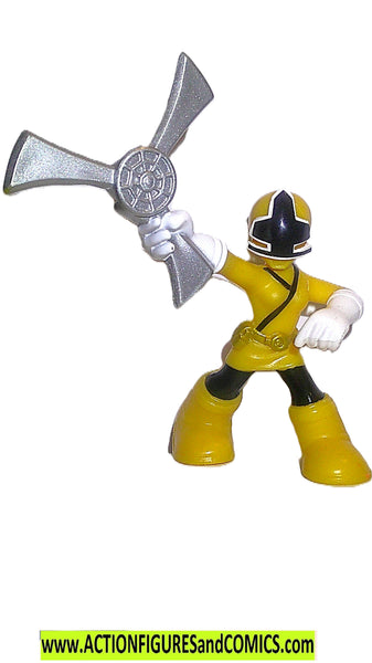 Power Rangers YELLOW RANGER 3 inch Samurai PVC – ActionFiguresandComics