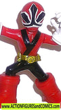 Power Rangers RED RANGER 3 inch Samurai PVC bandai