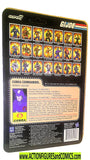 gi joe COBRA COMMANDER 2021 Reaction super7 #2 moc