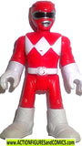 Power Rangers RED RANGER 3 inch Mighty Morphin PVC bandai