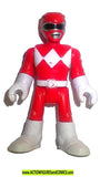 Power Rangers RED RANGER 3 inch Mighty Morphin PVC bandai
