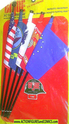 Gi joe 12 inch FLAG SET vintage retro reissue walmart 2004