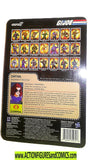 gi joe ZARTAN 2022 Reaction figures super7 moc