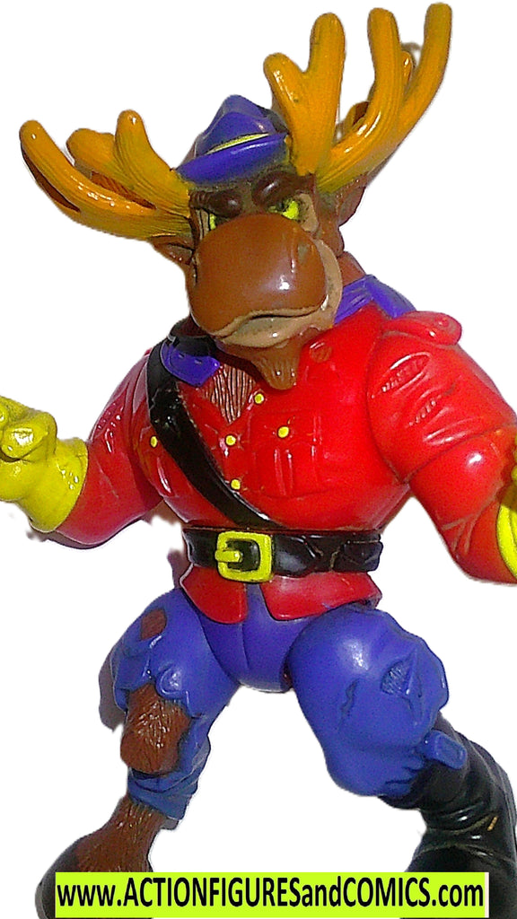 teenage mutant ninja turtles MONTY MOOSE 1992 police ...