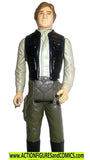star wars action figures HAN SOLO 1984 endor trenchcoat