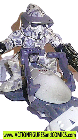 STAR WARS galactic heroes SPEEDER BIKE & ARF Trooper