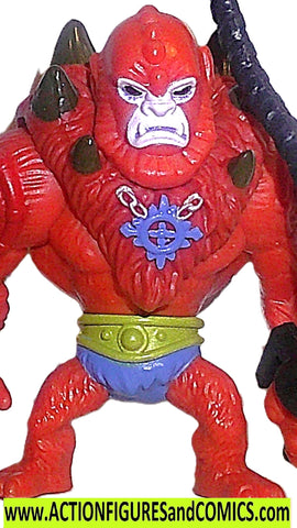 masters of the universe BEAST MAN 2020 80's Eternia minis