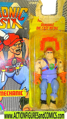 Bionic Six MECHANIC 1986 LJN Die cast action figures
