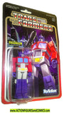 Transformers Reaction OPTIMUS PRIME 2019 Super7 g1 moc