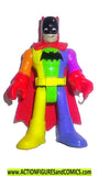 DC imaginext BATMAN Rainbow suit league action universe