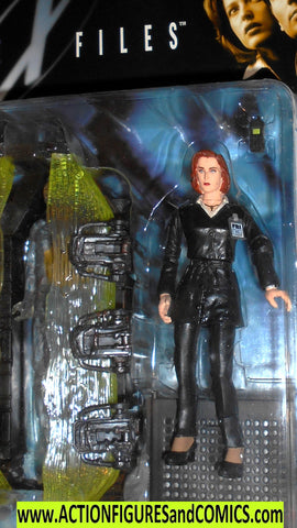 X-FILES action figures SCULLY suit alien hybrid cryopod moc