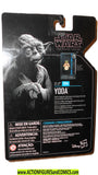 Star Wars action figures YODA Black series 6 inch 2018 2014 moc