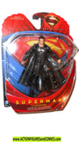 dc universe classics SUPERMAN BLACK suit man of steel moc