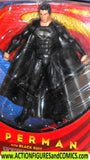 dc universe classics SUPERMAN BLACK suit man of steel moc