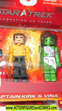 minimates CAPTAIN KIRK VINA 2007 star trek 40 Years moc