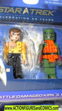 minimates CAPTAIN KIRK GORN 2007 star trek 40 Years moc