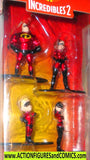 Nano Metalfigs The INCREDIBLES 5 pack set mib moc