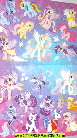 my little pony STICKER SHEET 2013 dalmation 20+ sheet mlp