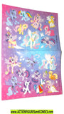 my little pony STICKER SHEET 2013 dalmation 20+ sheet mlp