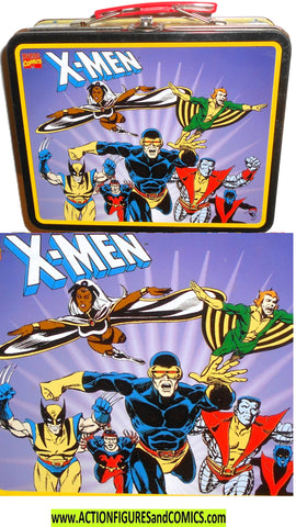 X-MEN 1998 Tin Box marvel universe lunchbox metal