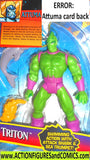 Fantastic Four TRITON 1995 **ERROR** inhumans toybiz marvel universe